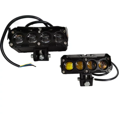 Kit X 2 Faros Led Auxiliar - 4 Lupa - Imagen 7