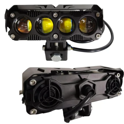 Kit X 2 Faros Led Auxiliar - 4 Lupa