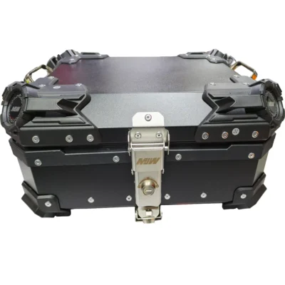 Baul Desmontable Aluminio 28L - Negro