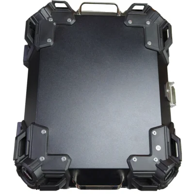 Baul Desmontable Aluminio 28L - Blanco - Imagen 3
