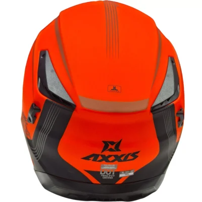 CASCO Axxis Ghostfighter SV Bitone - Naranja - Imagen 3