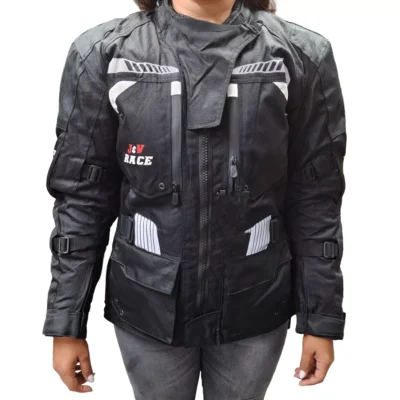Campera JyV Race Viper - 4 Estaciones - MUJER N/B