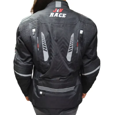 Campera JyV Race Viper - 4 Estaciones - MUJER N/B - Imagen 4