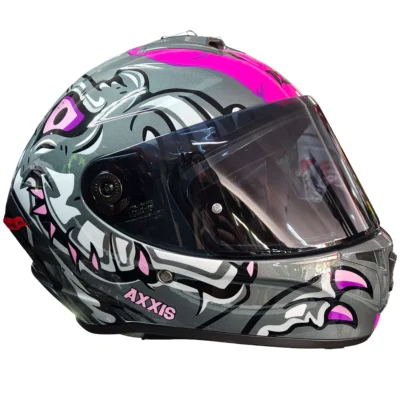 Casco Axxis Draken Dinotoon - Rosa
