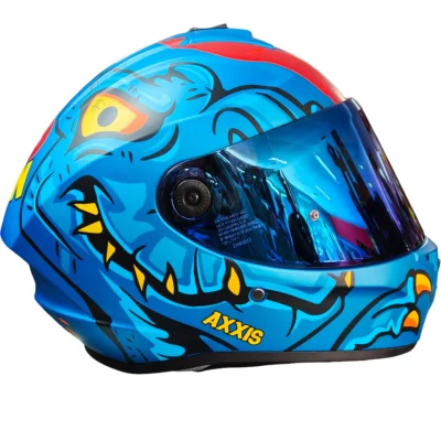 Casco Axxis Draken Dinotoon - Celeste
