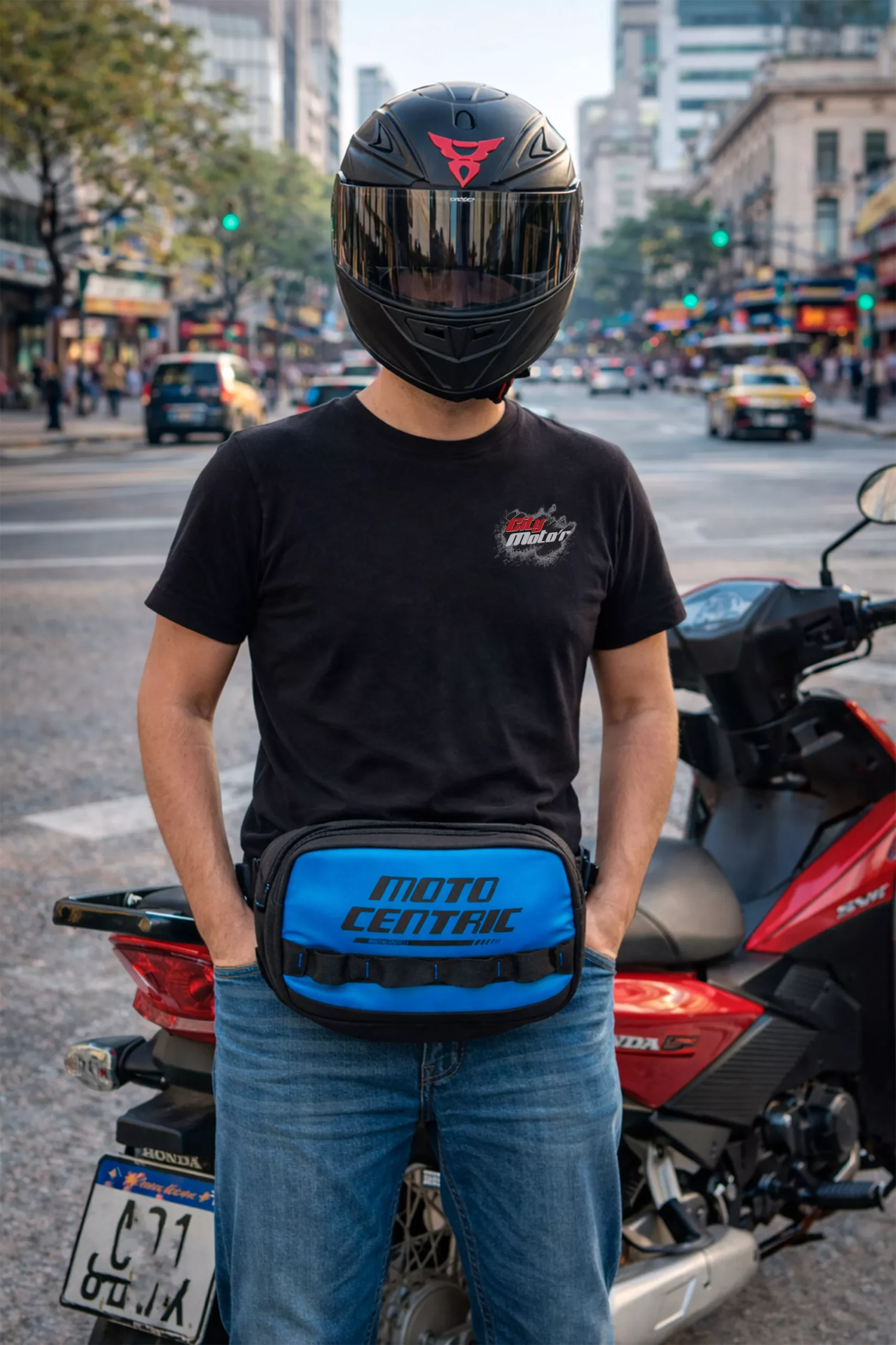 Bandolera/Riñonera Motocentric - Imagen 4