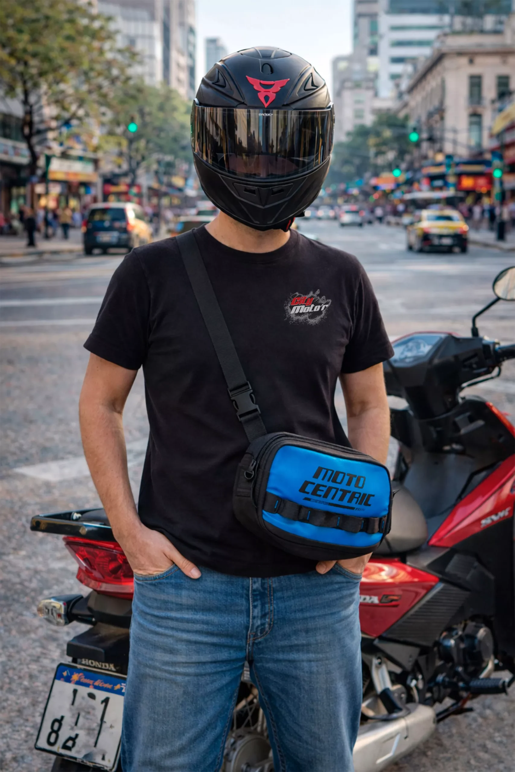 Bandolera/Riñonera Motocentric - Imagen 5