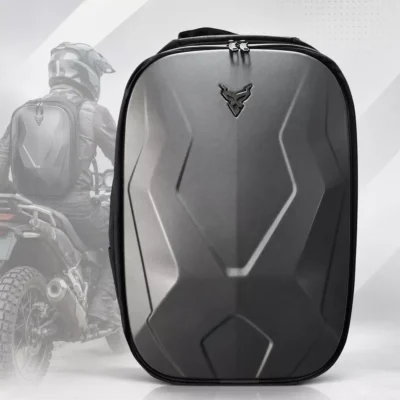 Mochila Semi Rigida Motocentric Gris - 0123