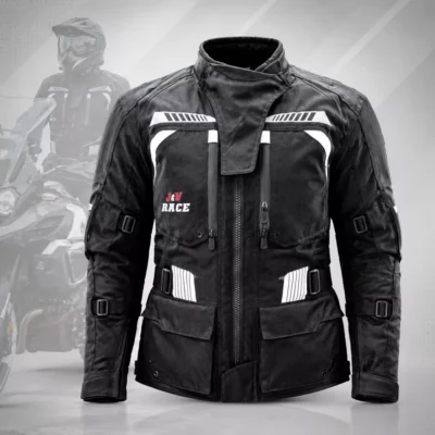 Campera JyV Race Viper - 4 Estaciones - MUJER N/B