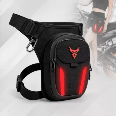 Bolso Muslero/Bandolera Con Led a Pila Doble AA