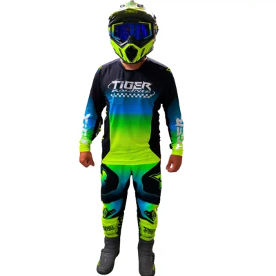 Conjunto Motocross Tiger Racing - Fluor