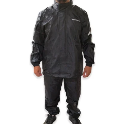 Traje de lluvia Motoboy - Negro
