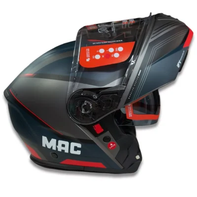 Casco Rebatible MAC Genius Onyx