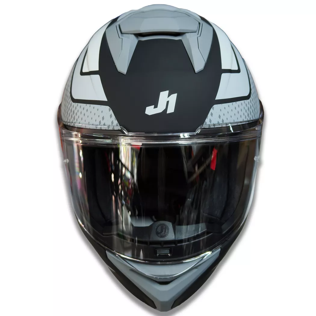Casco Just 1 - STR - Union - Gris/Blanco - Imagen 6