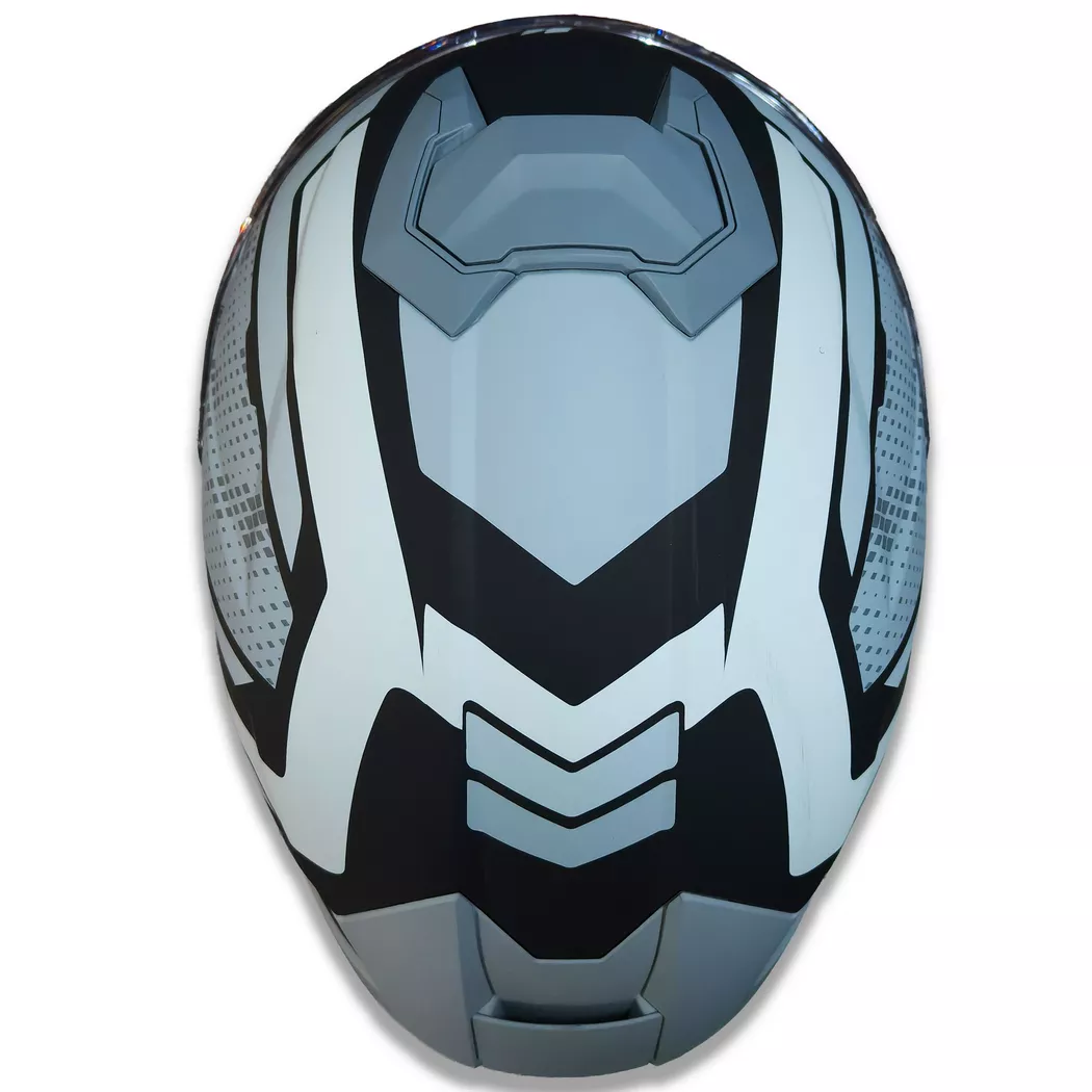 Casco Just 1 - STR - Union - Gris/Blanco - Imagen 4