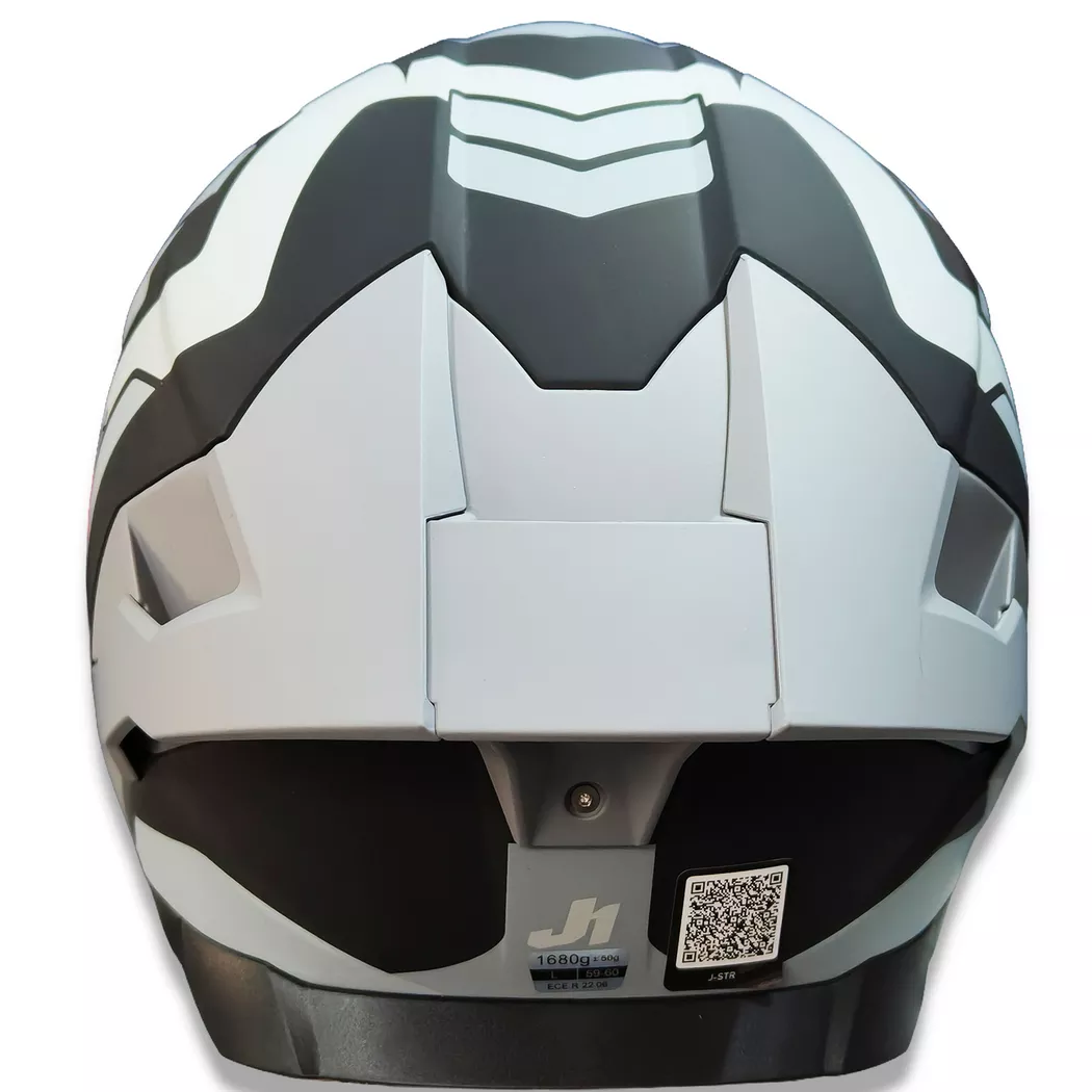 Casco Just 1 - STR - Union - Gris/Blanco - Imagen 3