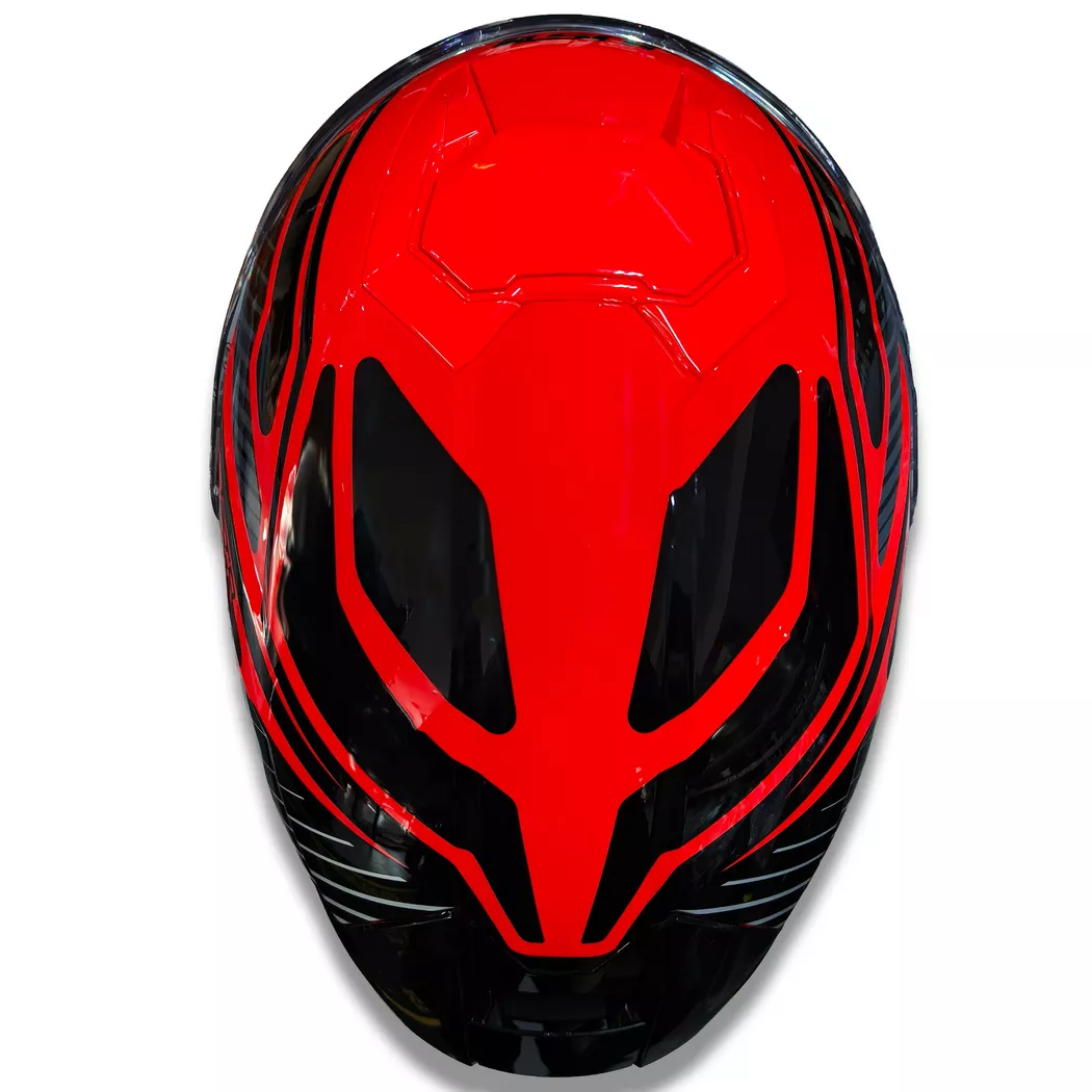 Casco Just 1 - STR - Tactical - Rojo/Blanco - Imagen 3