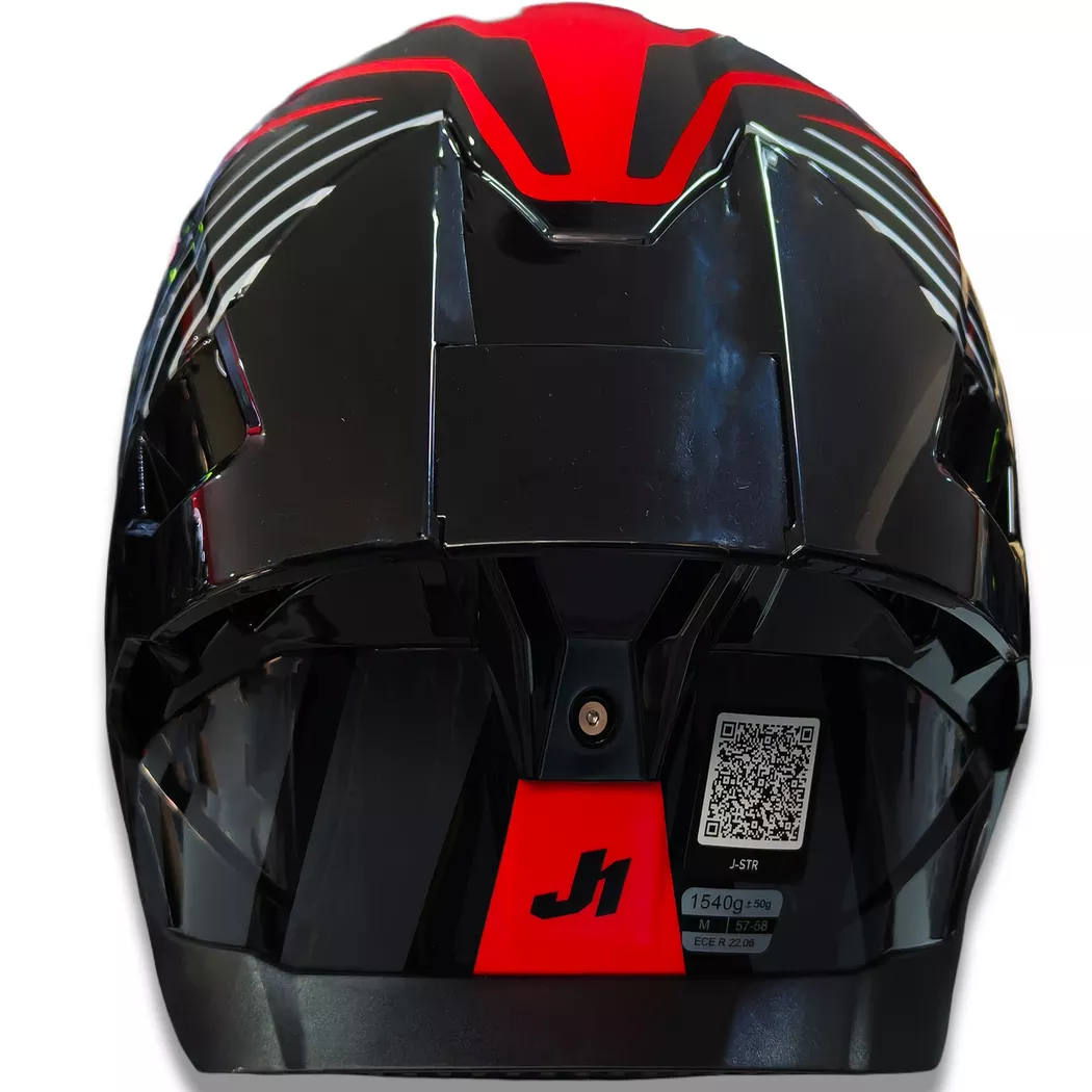 Casco Just 1 - STR - Tactical - Rojo/Blanco - Imagen 4