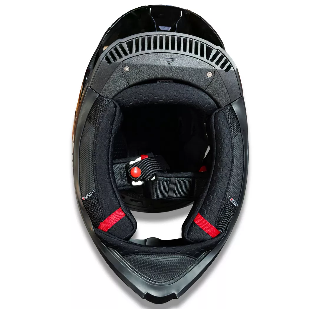 Casco Just 1 - STR - Tactical - Rojo/Blanco - Imagen 5