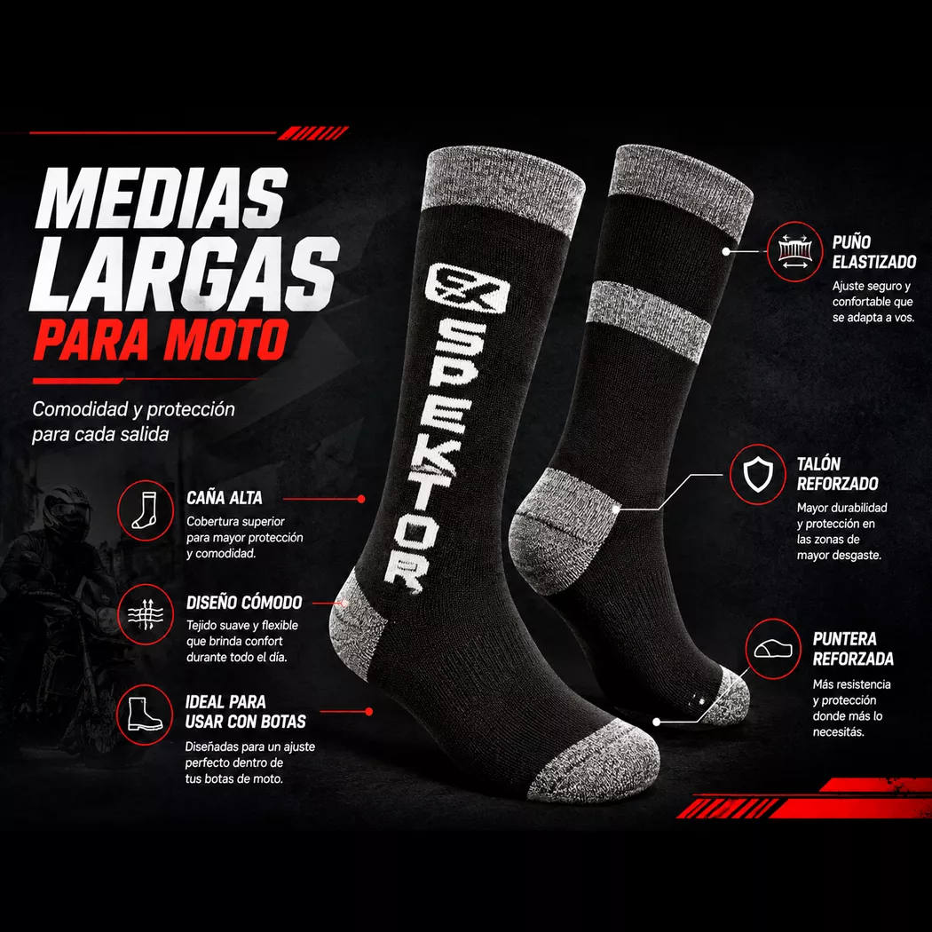 Media Primera Piel Más Abrigo - Spektor - Imagen 3