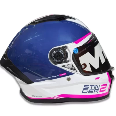 Casco MT STINGER 2 Core - Rosa/Blanco