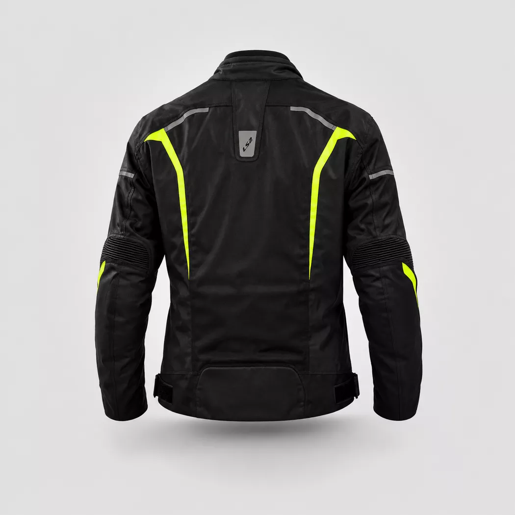 Campera LS2 Sepang Negro/Amarillo - Imagen 2