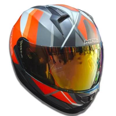 Visor Espejado para Casco Mac Bass
