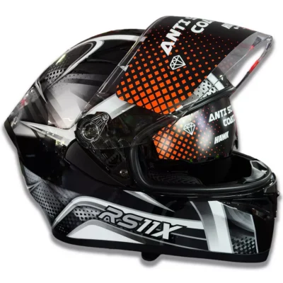 CASCO Hawk Rs11X Spike - Doble Visor - Gris