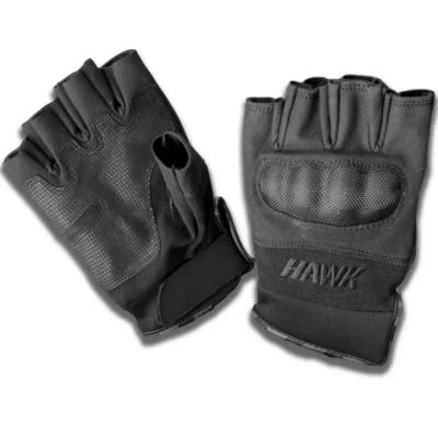 Guantes Hawk Army Negro sin dedos