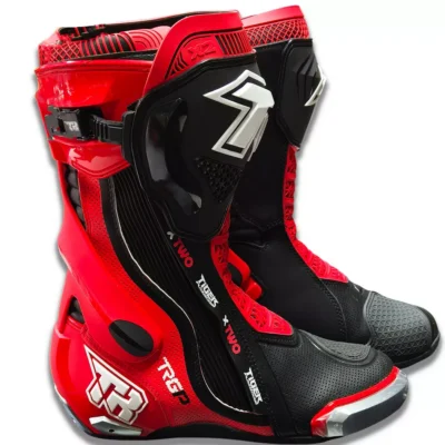 Botas de Pista Tiger Racing X-Two - Rojo
